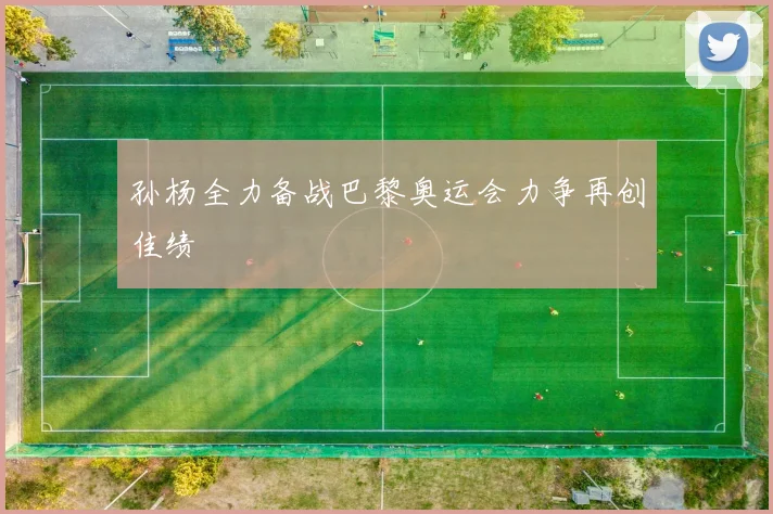 孙杨全力备战巴黎奥运会力争再创佳绩